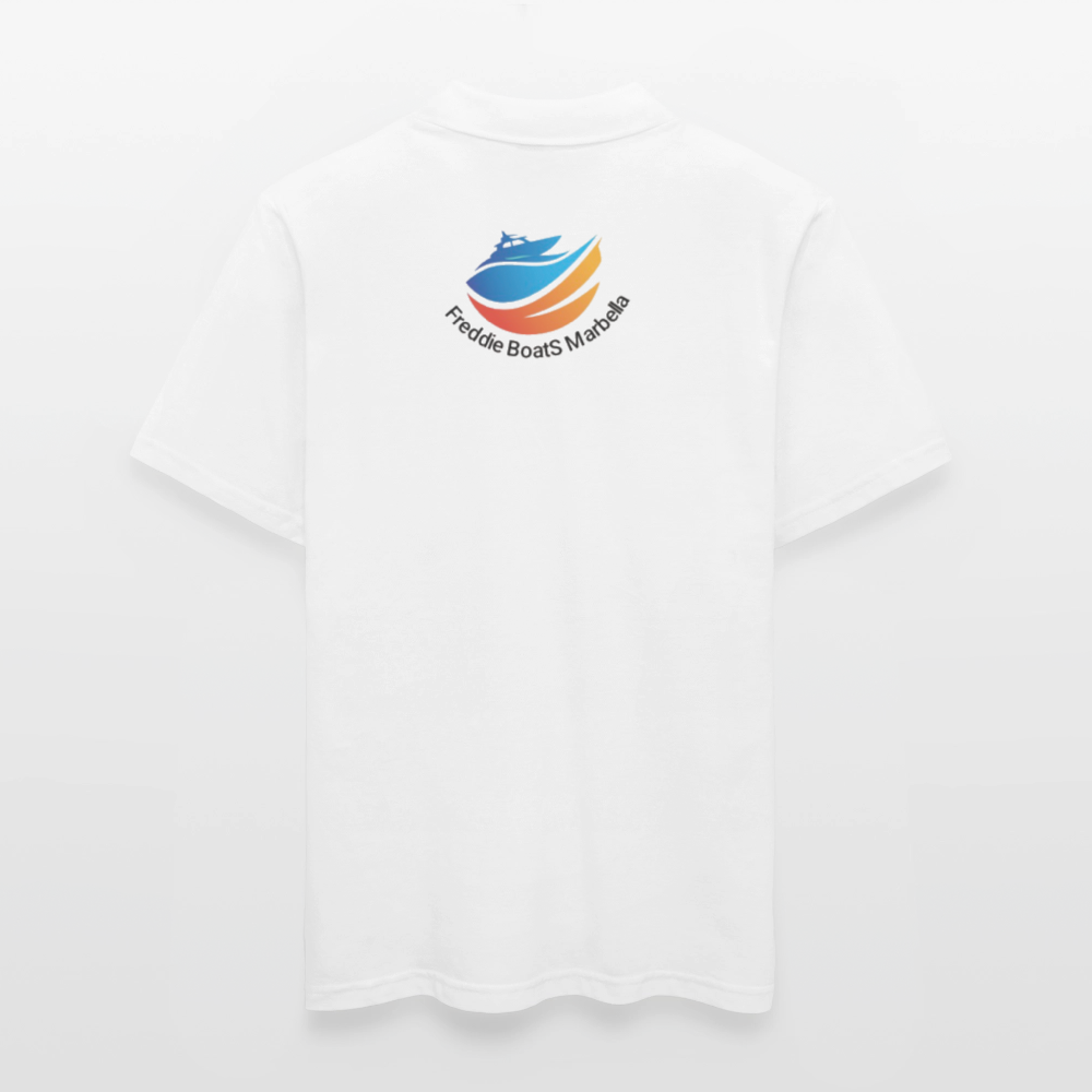 Men's Polo Shirt Captain - white